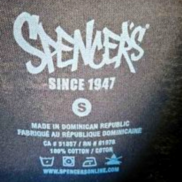 Spencer's We Rise Black/tan Shirt (S) - Picture 3 of 3